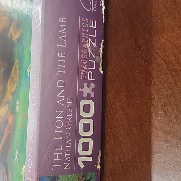 (J7) CHRISTIAN COLLECTION, The Lion and the Lamb 1000 jigsaw puzzle - Picture 2 of 5